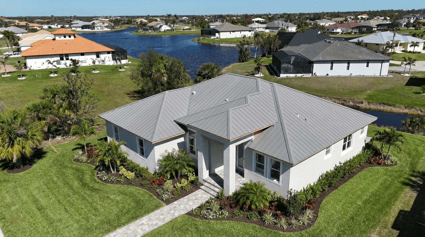 Metal Roof Installation - Cape Coral